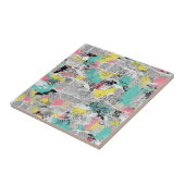 Colorful Urban Graffiti Pattern (3) タイル (側面)