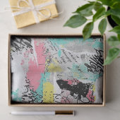 Colorful Urban Graffiti Pattern (3) 薄葉紙 (ギフト)