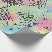 Colorful Urban Graffiti Pattern (4) ラッピングペーパー (角)