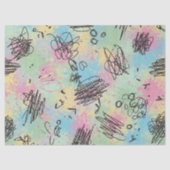 Colorful Urban Graffiti Pattern (4) 薄葉紙 (正面)