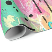 Colorful Urban Graffiti Pattern (7) ラッピングペーパー (ロールコーナー)