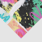 Colorful Urban Graffiti Pattern (7) 薄葉紙 (詳細)