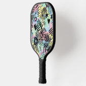 Colorful Urban Graffiti Pattern (9) ピックルボールラケット (左)