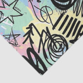 Colorful Urban Graffiti Pattern (9) 薄葉紙 (詳細)