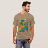 Colorful Urban Jungle Tシャツ (正面フル)