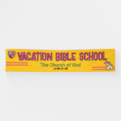 Colorful Vacation Bible School Church Banner 横断幕 (横)