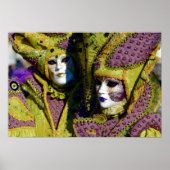 Colorful Venetian Couple ポスター (正面)