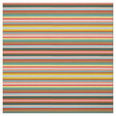 Colorful Vertical Retro Stripes ファブリック (見本)