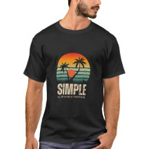 Colorful Vintage Retro Sunset 