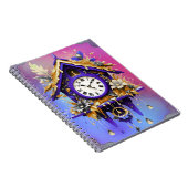 Colorful wall clock ノートブック (右側)