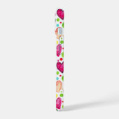 Colorful Watercolor Hearts iPhone 15 Phone Case  15ケース (左側面)
