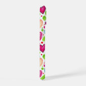 Colorful Watercolor Hearts iPhone 15 Phone Case  15ケース (右側面)