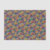 Colorful Watercolor Mosaic Stained Glass Decoupage 薄葉紙 (正面)