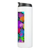 Colorful watercolor print タンブラー (回転右)