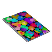 Colorful watercolor print ノートブック (右側)