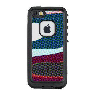 Colorful Wavy Abstract 612 LifeProof FRÄ’ iPhone SE/5/5sケース