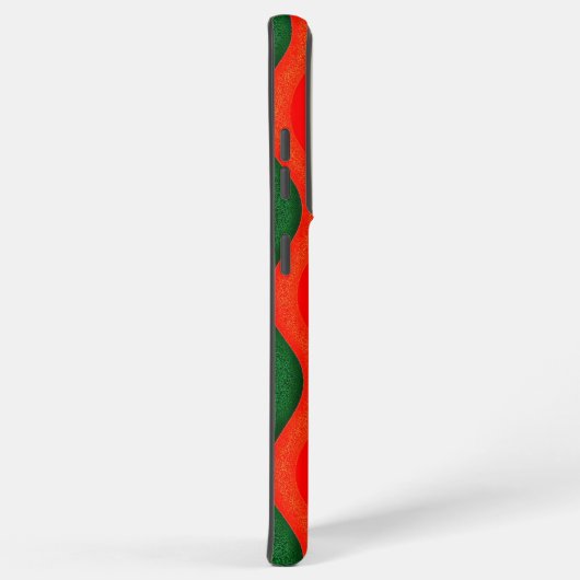 Colorful Wavy Pattern  Samsung Galaxyケース (右側面)