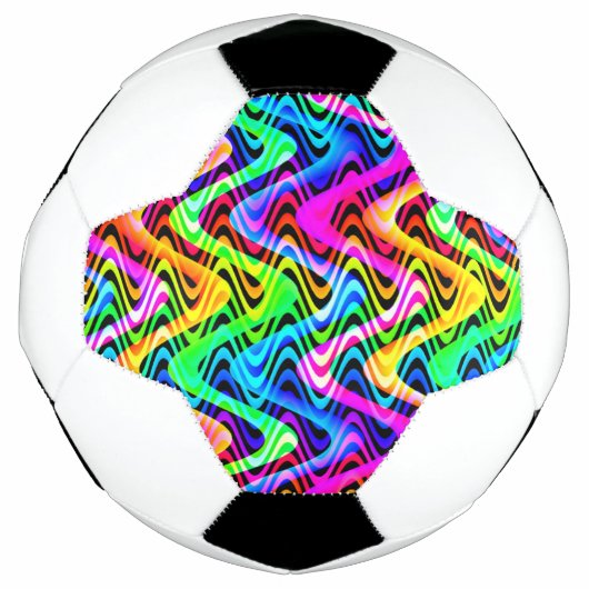 colorful weaves サッカーボール (正面)