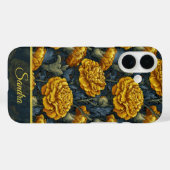 Colorful Wedding Gift Carnation Flower Name Case-Mate iPhoneケース (裏面 (横))