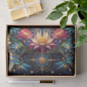 Colorful Whimsical Boho Dragonfly Decoupage 薄葉紙 (ギフト)