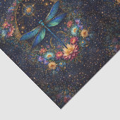 Colorful Whimsical Boho Dragonfly Decoupage 薄葉紙 (詳細)