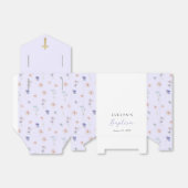 Colorful Wildflower Meadow Girl Baptism フェイバーボックス (折り畳みなし)