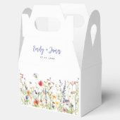 Colorful Wildflower Wedding フェイバーボックス (オープン)
