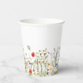 Colorful Wildflower Wedding 紙コップ (右)