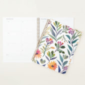 Colorful Wildflowers | Beautiful Floral Watercolor プランナー手帳 (ディスプレー)