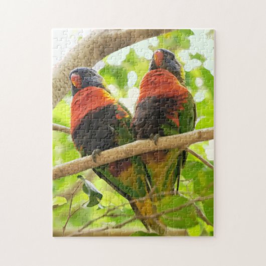 Colorful Wildlife Birds Jigsaw Puzzles For Adults ジグソーパズル (縦)