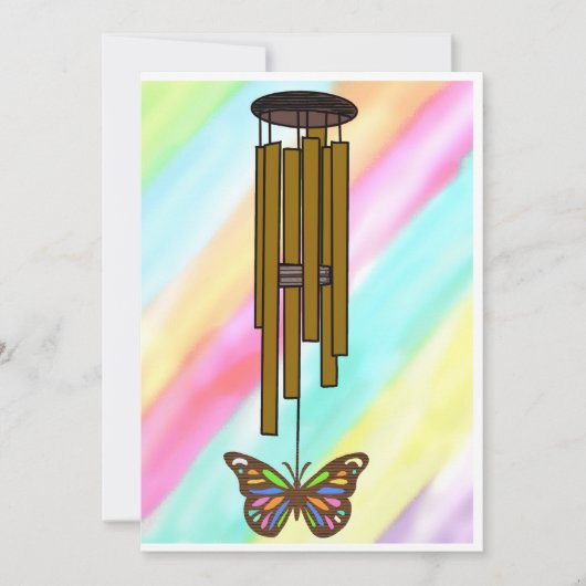 Colorful Wind Chime Card シーズンカード (正面)