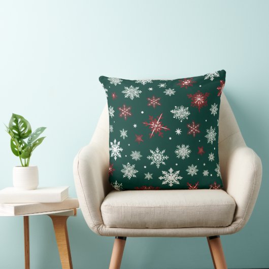 Colorful Winter Magic – Festive Christmas Design  クッション (椅子)