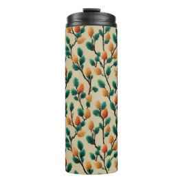 Colorful Winter Pinecone Branches タンブラー