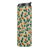 Colorful Winter Pinecone Branches タンブラー (回転左)