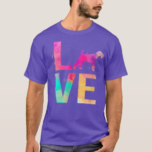 Colorful Wire Fox Terrier Dog Mom Gifts Wire Fox T Tシャツ