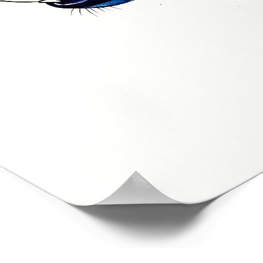 Colorful Wolf  ポスター (角)