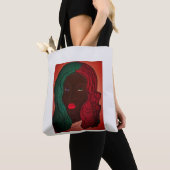 Colorful Women's Tote Bag トートバッグ (クローズアップ)
