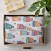 Colorful Woolly Hats Winter 薄葉紙 (ギフト)