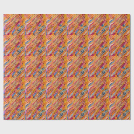 Colorful wrapping paper ラッピングペーパー (フラット)