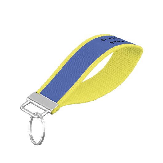 Colorful Wrist Keychain リストバンドキーホルダー (アングル下)