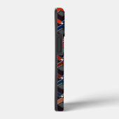 Colorful zigzag Karo-steps Case-Mate iPhoneケース (裏面 / 右)