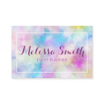 Colorfullの紫色のシンプルはBussinesカードを設計しました