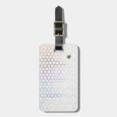 Colorfullの蜜蜂の巣の女王蜂 ラゲッジタグ (正面縦)