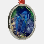 colorfullの青のロブスター メタルオーナメント (右)