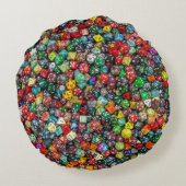 Colorfull Dice Cushion ラウンドクッション (裏面)