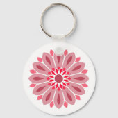 COLORFULL MODERN FLOWER GIFT DAUGHTER SISTER MOM キーホルダー (裏面)