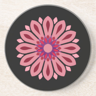 COLORFULL MODERN FLOWER GIFT DAUGHTER SISTER MOM コースター