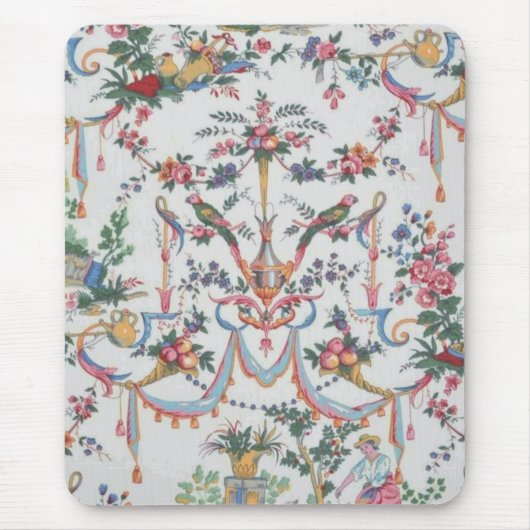 Colorfull Toile de Jouy マウスパッド (正面)