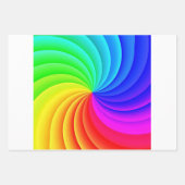 Colorfulm Pinwheel  ラッピングペーパーシート (正面3)