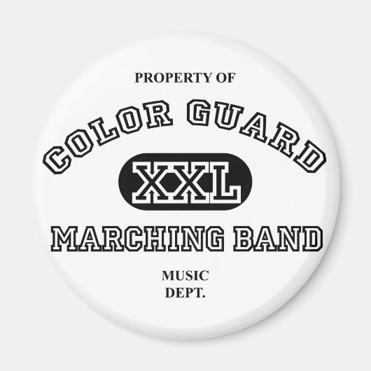 Colorguardのプロパティ マグネット (正面)